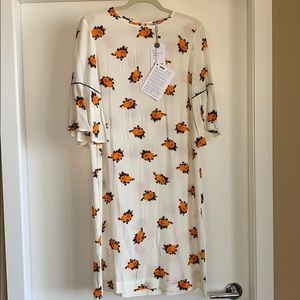 Ganni Floral Dress SZ French 40